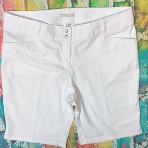 Adidas Performance White Golf Shorts